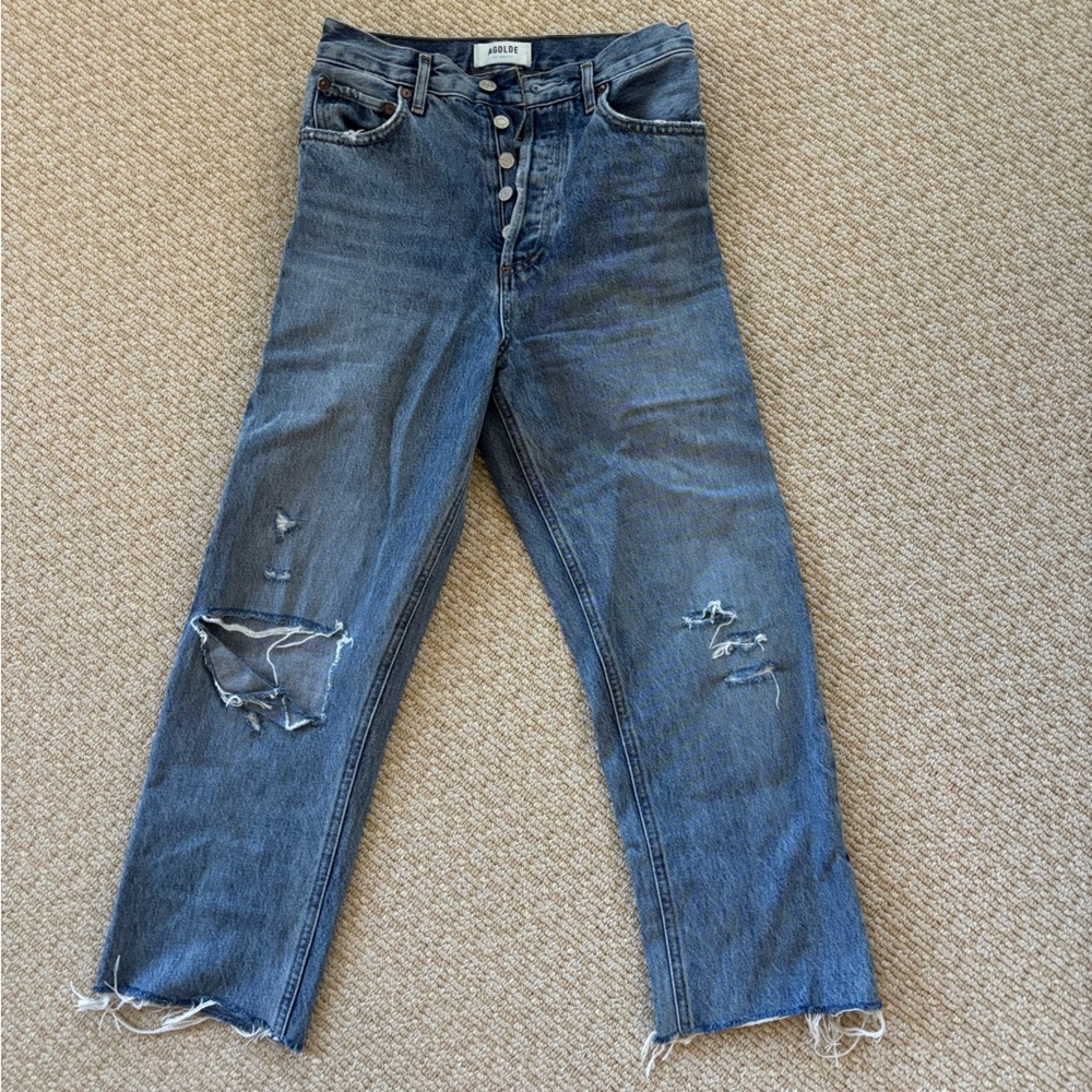 Agolde Light Blue Denim Jeans